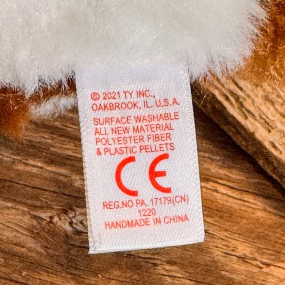 Pair of Woodland TY Beanie Boos-Squire the Squirrel and Buckley the Fawn-NWT-6"H - Picture 7 of 12